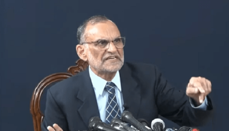 اعظم سواتی نے اسپیکرصوبائی اسمبلی بابرسلیم سواتی کے استعفیٰ کا مطالبہ کردیا